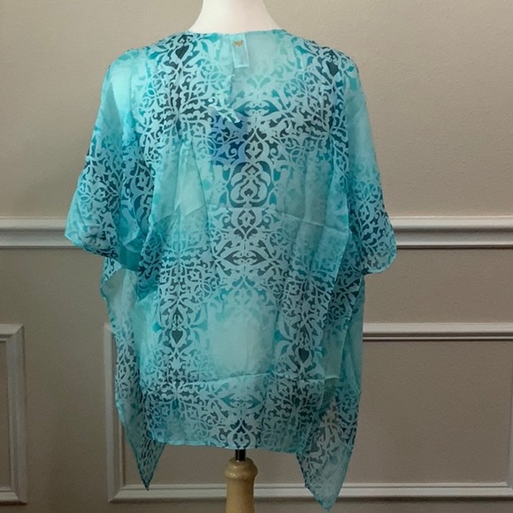 Lisa Blue ARABIAN NIGHTS Cape - Aqua Marine - Picture 4 of 14